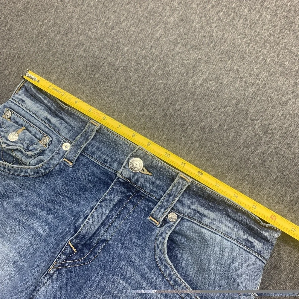 True Religion ROCCO Relaxed Skinny Women's Denim Blue Jeans - Size 31